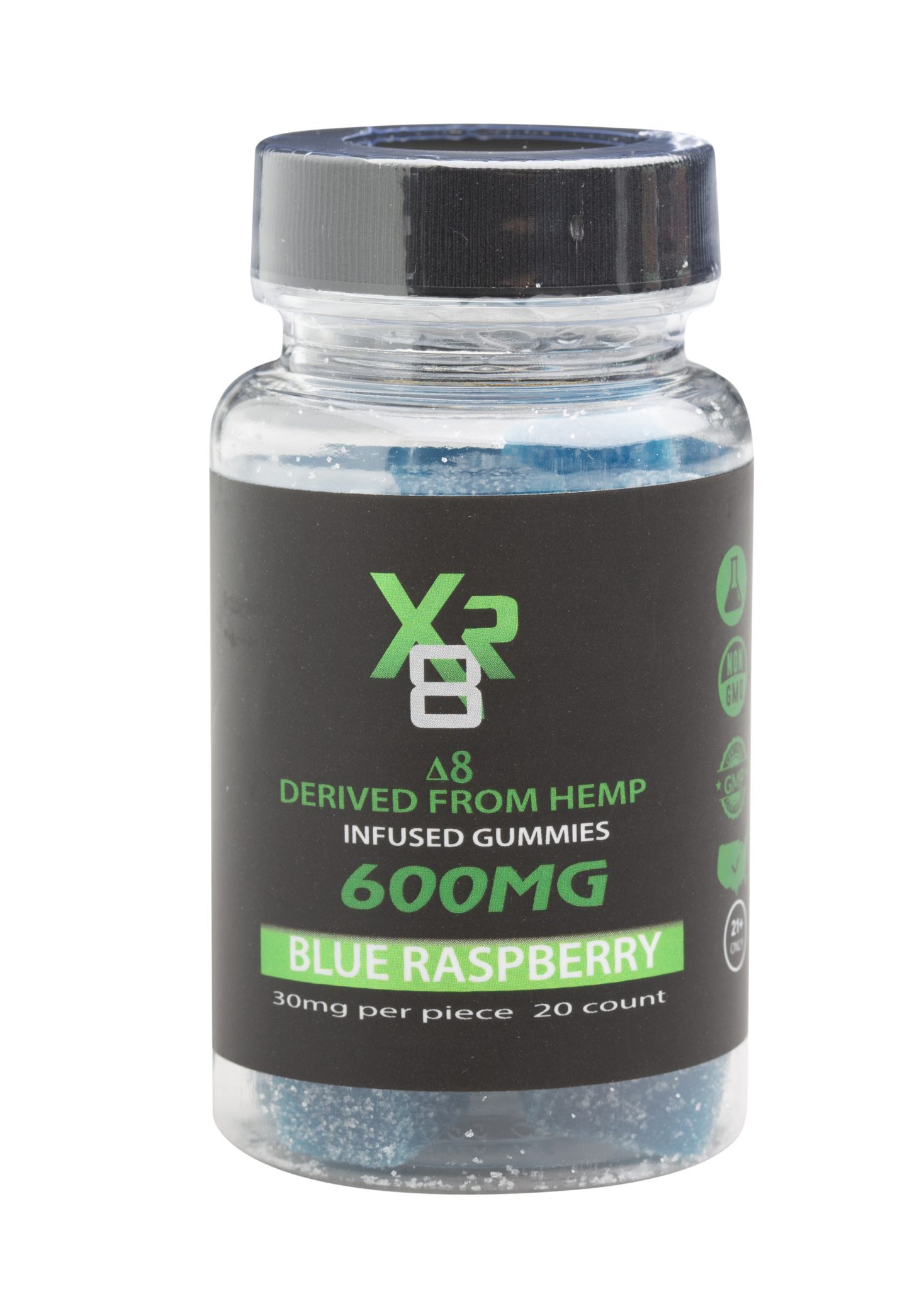 Delta 8 Gummies, Now in 600 MG Hemp XR