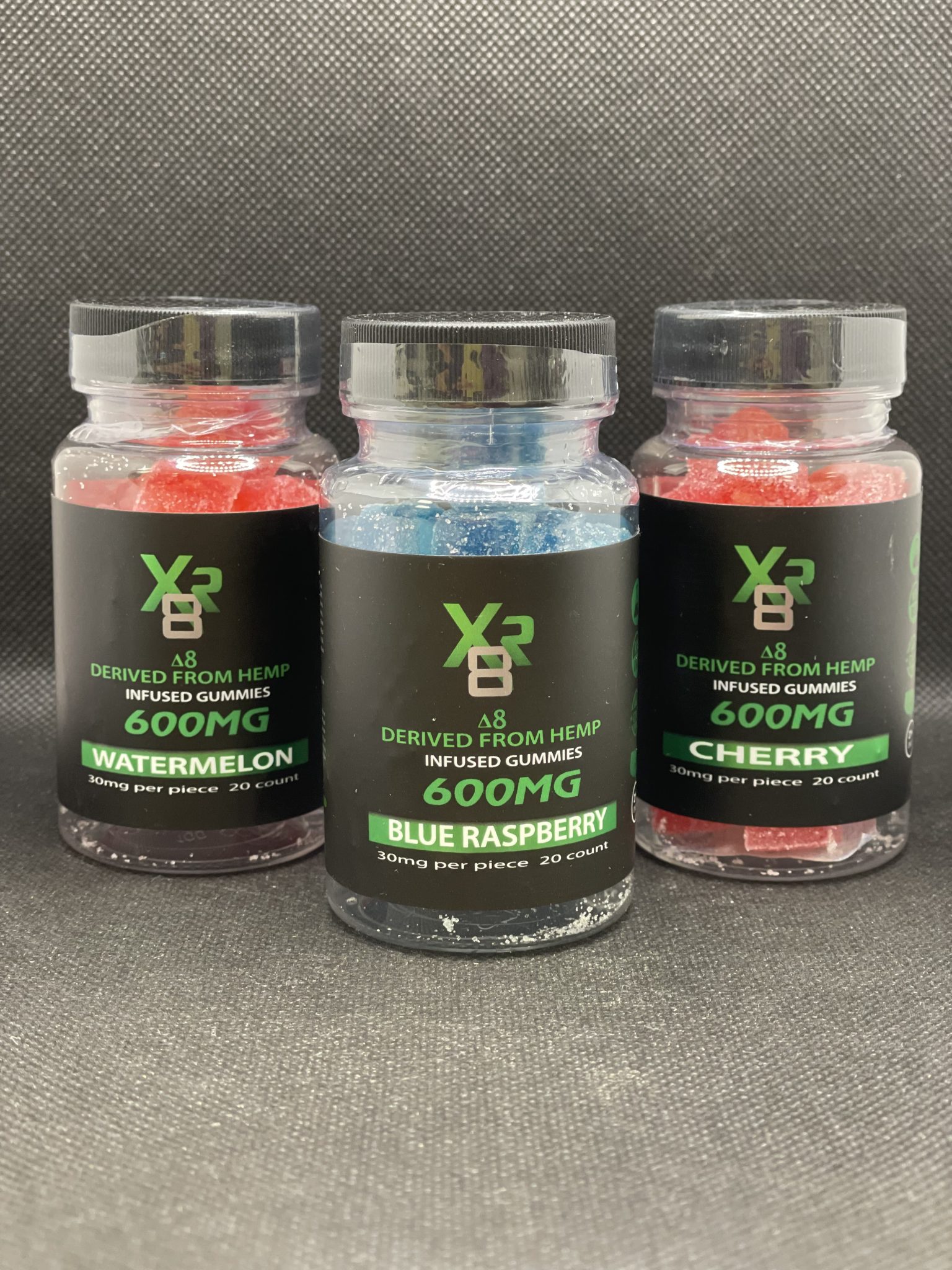 XR8 DELTA 8 GUMMIES 600MG Hemp XR